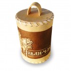 Иван-чай ферментированный крупнолистовой в берестяном туеске Д8 Богатырь (150г)
