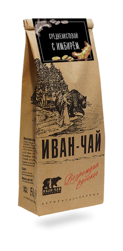Иван-чай листовой с имбирём (50 г)